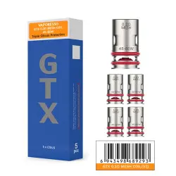 VAPORESSO GTX-4 - Pack de 5 - 0.2ohm